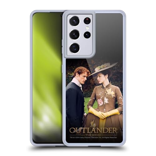 Carcasa Outlander Jamie y Claire Samsung Galaxy S21 Ultra 5G con acabado de alta definición