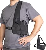 Universal Shoulder Holster for Men, Adjustable Chest Holster Right Hand