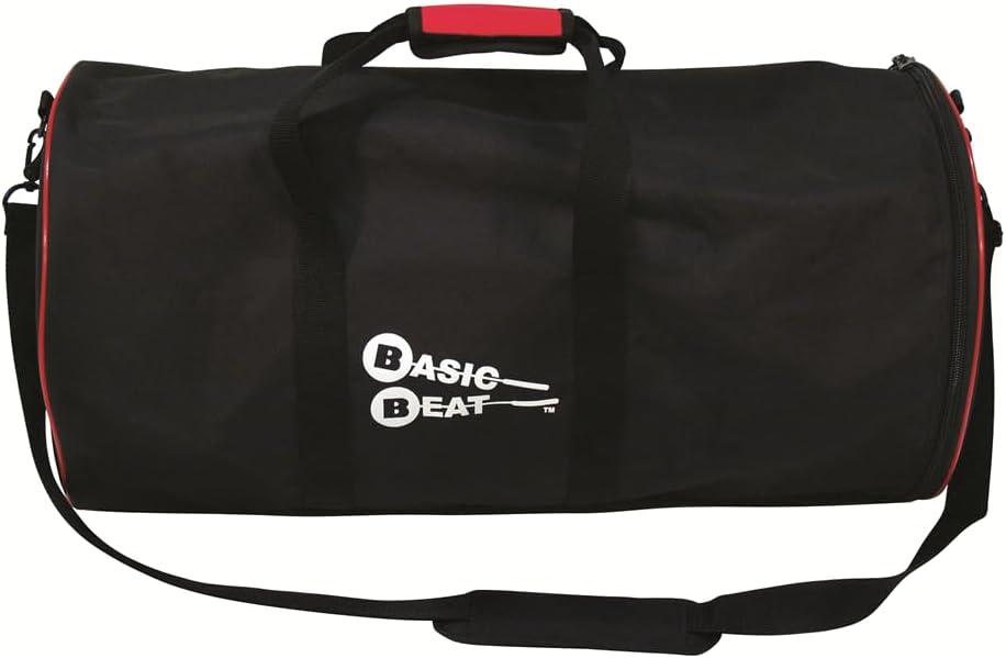 Basic Beat BB25BAG Percussion Carrying Bag, Large - Holds 25 Instruments, Easy Transport, Mesh Pockets