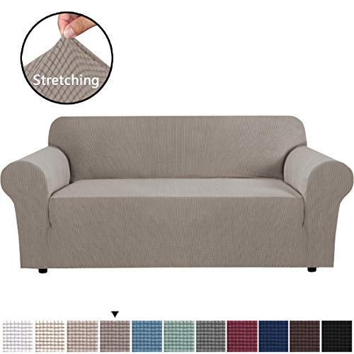 H.VERSAILTEX Stretch Sofa Covers Couch Cover Furniture Protector Sofa Slipcover 1-Piece Feature High