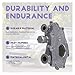 Compatible with 05-10 Nissan Frontier Pathfinder Xterra VQ40DE 4.0 Engine Oil Pump 15010-EA20A 15010-EA200- Lubrication System Componen