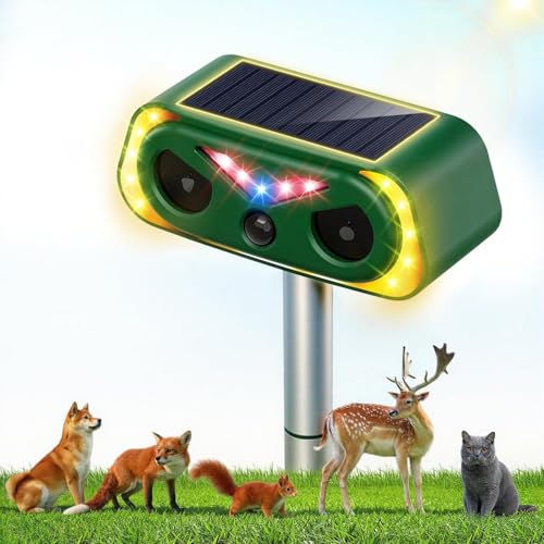 Ultrasonic Cat Repellent for Gardens uk Ip65 Waterproof cat repellent for garden