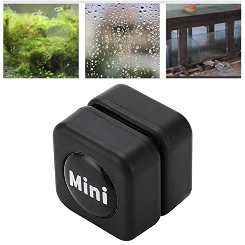 Baoblaze Limpador magnético de vidro para aquário - limpador de tanque de peixes - esfregador e rasp