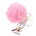 VILLCASE Kaninchen Keychains Plüsch Hase Schlüsselanhänger Cartoon Tier Schlüsselanhänger Nette Schlüssel Hängende Anhänger Ball Kugelhalter Tier Handtasche Charme Ostern Kostüm