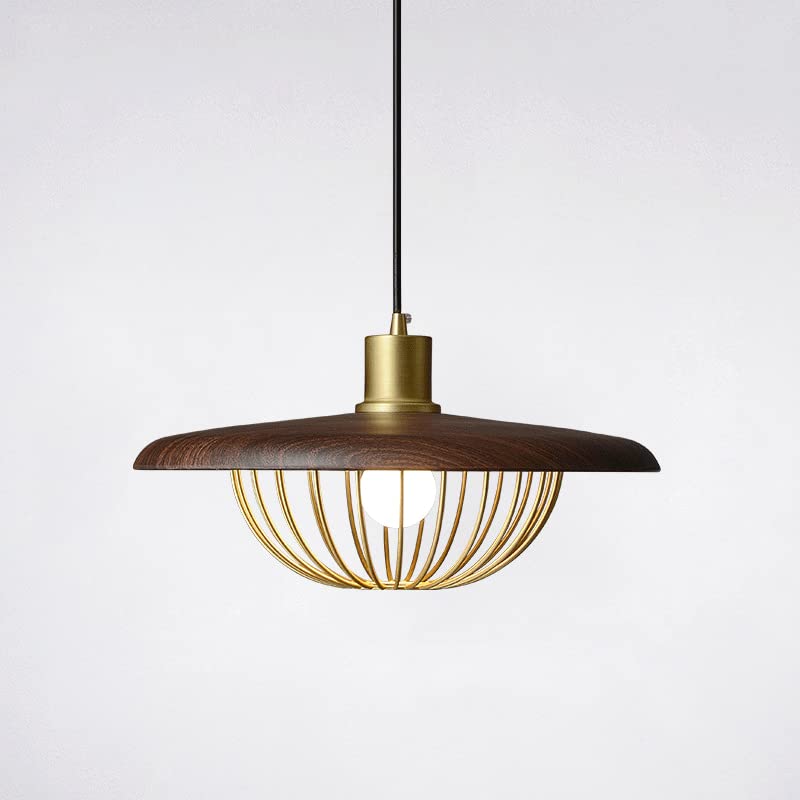 Lustre wabi-sabi en forme de chapeau pour l'ambiance chaleureuse d'un salon ou homestay