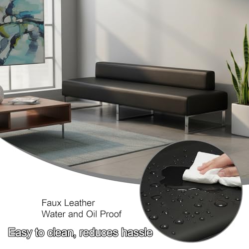Silla de recepción moderna con estructura de metal para salas de juntas 6