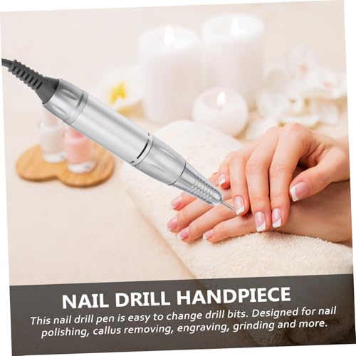 Poignée de perceuse à ongles modèle 202 manucure pédicure métal léger