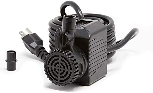 Beckett Corporation 7206710 Fountain Submersible Water Pump, Maximum Flow of 430 Gallons Per Hour, Black