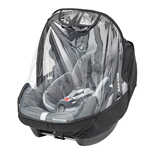 Maxi-Cosi Universal regnskydd för babyskydd, lämplig för babyskydd som Rock, Pebble och Pebble Plus, Citi, CabrioFix och även bilbarnstolar från andra märken
