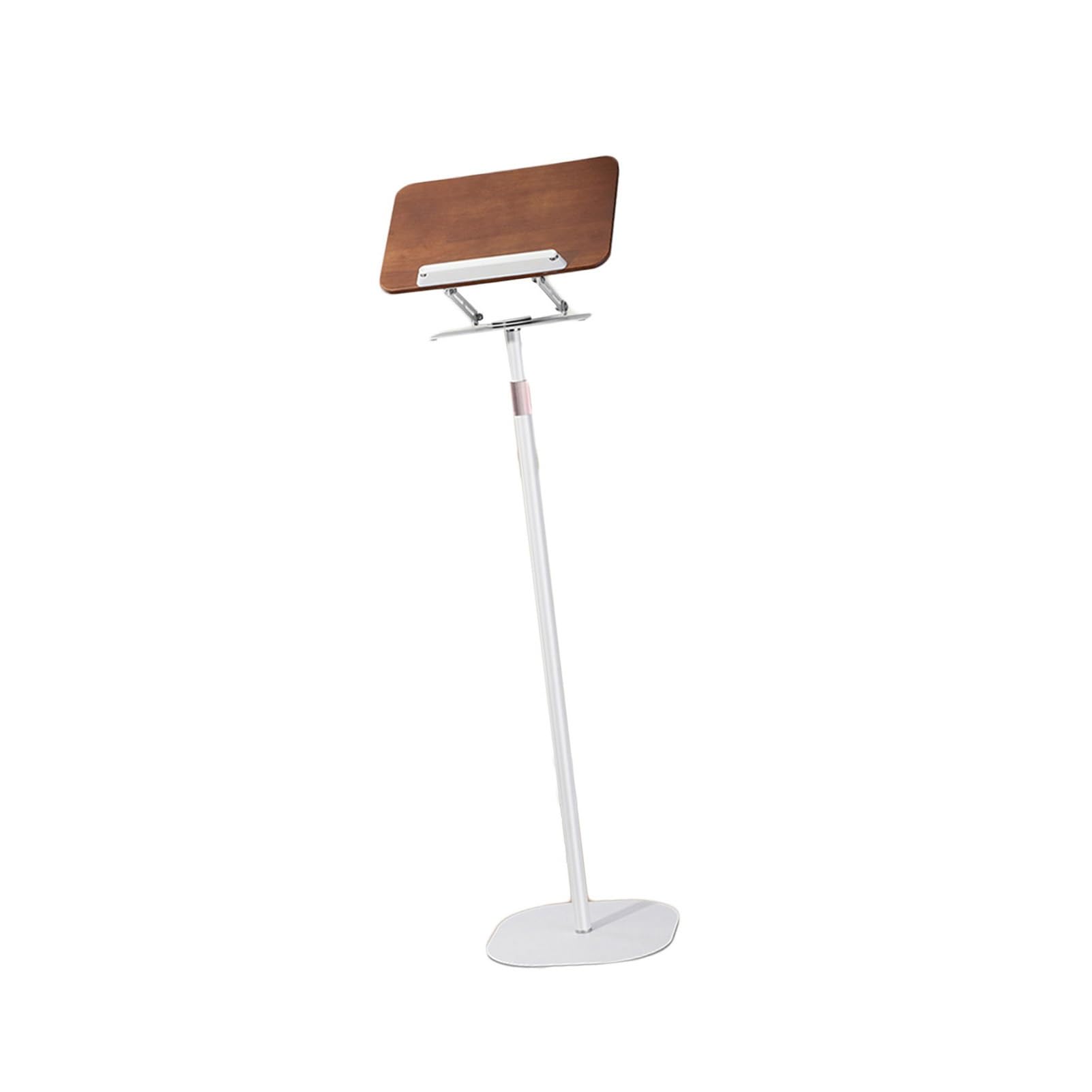 Generico Supporto Regolabile 2 in 1 per Libri e Laptop, con leggio Rimovibile, Altezza Regolabile per casa, Ufficio, Sala Musica e Scuola (Colore 1, H-51-119cm)