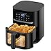 7L Friggitrice ad Aria | Friggitrice Aria con Finestra Osserv, 9-in-1 Programmi...
