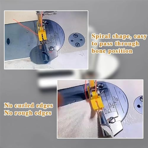 Juego de 8 Pies de Prensatelas para Dobladillo Enrollable miniatura 4