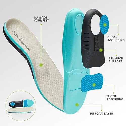 Orthocomfoot ZGBX14GOF-10-W2-38 Women'S Orthopedic Walking Shoes For Plantar Fasciitis: Arch Support Sneakers thumb #3
