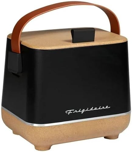 Miniatura 4 de Frigidaire EFMIS310-Negro (Renovado) - Mini refrigerador personal portátil con tapa de apertura superior aislada para 6 latas o 4 litros, color