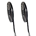 2 Pack Flexible Trim Self Adhesive, Black Ceiling Molding Peel and Stick, 40FT in Total, Caulk Strip Self Adhesive for Floors, Ceilings, Countertops, Sink, Toilet, Tile Edge, Wall Corner (Black)