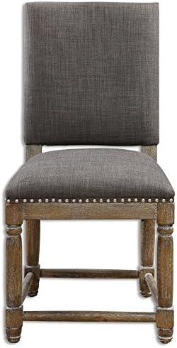 Uttermost Laurens Gray Accent Chair Model-23215