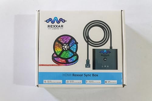 Image of Generic Rexxar HDMI Sync Box - LED Light Strip - Multi Color - 1 Count