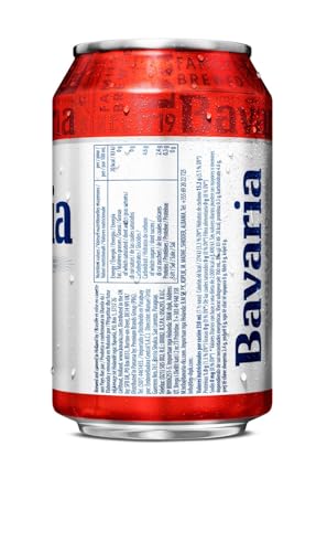 Bavaria 0.0 Percent Original Alcohol Free Beer 24 x 330 ml Cans - Image 4