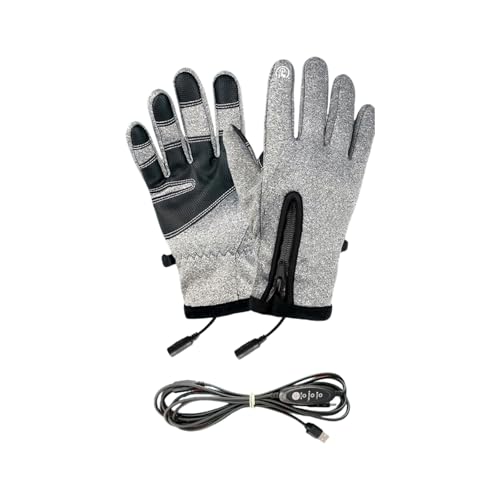 Gants de moto imperméables à décongélation rapide et chauffage USB actif