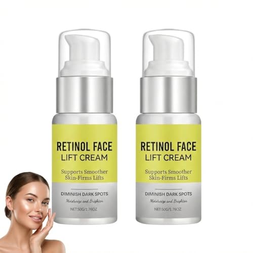 Crema facial con retinol que reduce las manchas de pigmento, crema hidratante antienvejecimiento, suero contra manchas de pigmento y arrugas, sérum de elevación de retinol, crema hidratante