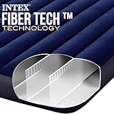 "Intex Classic Full-size inflatable Downy AirBed mattress with waterproof flocked top and Dura-Beam inner structure, suitable airbed for both home and travel use" - Image 7