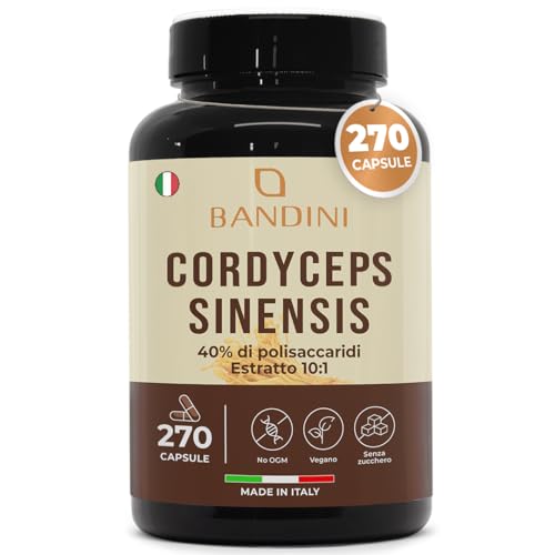 Bandini Cordyceps Sinensis 270 Capsule Vegane