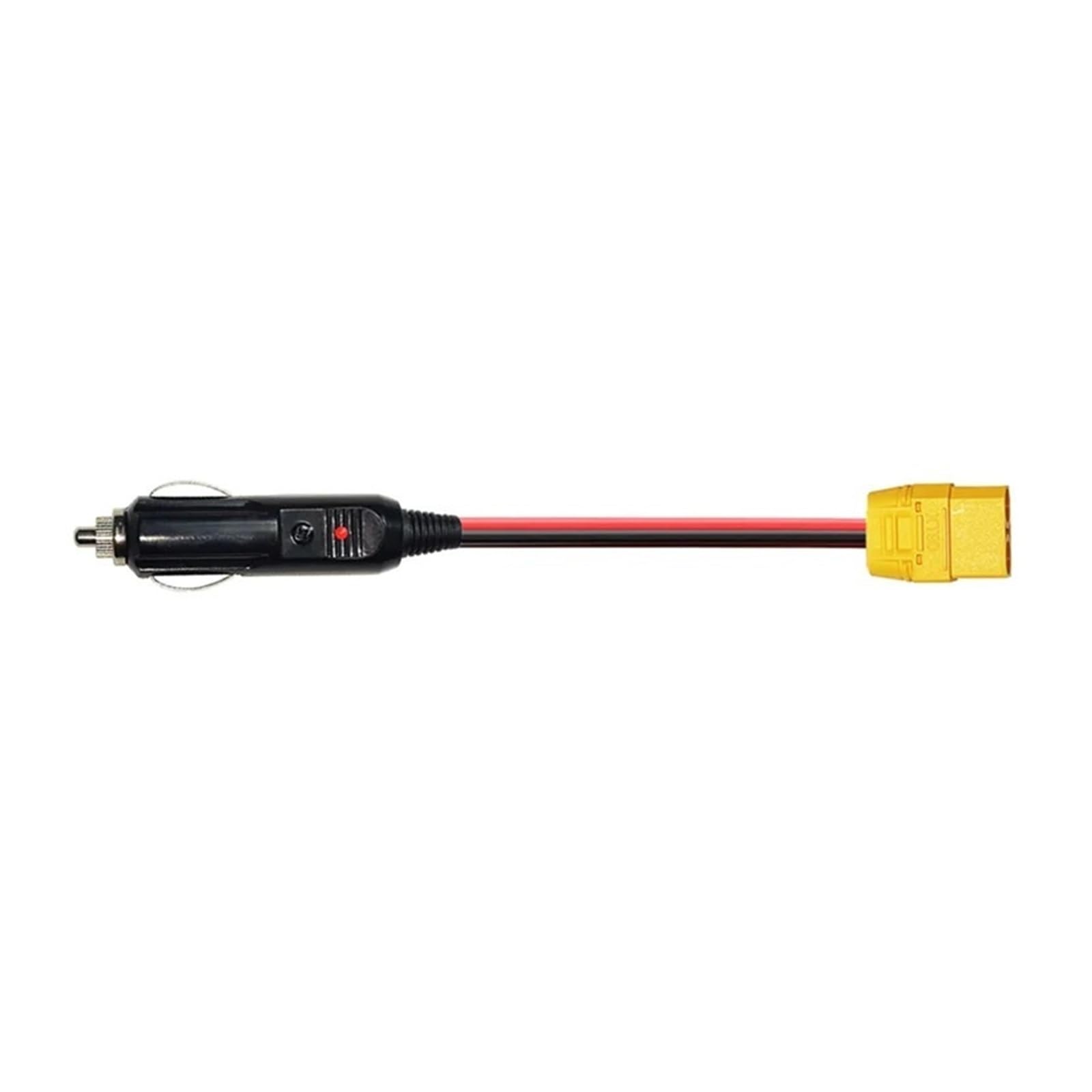 XT90 Cable de alimentación macho a hembra para cigarrillos, 14 AWG, 12 V CC para generador solar, estación de alimentación, carga de batería RC