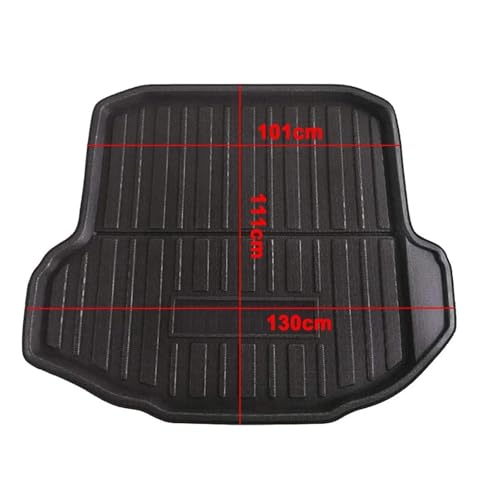 Tapis de coffre Jetta 2019 imperméable et robuste contre les salissures
