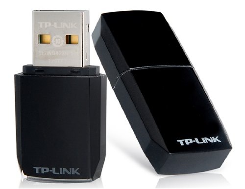TP-LINK TL-WN823N 300Mbps Wi-Fi 802.11n USB LAN Card (preto)