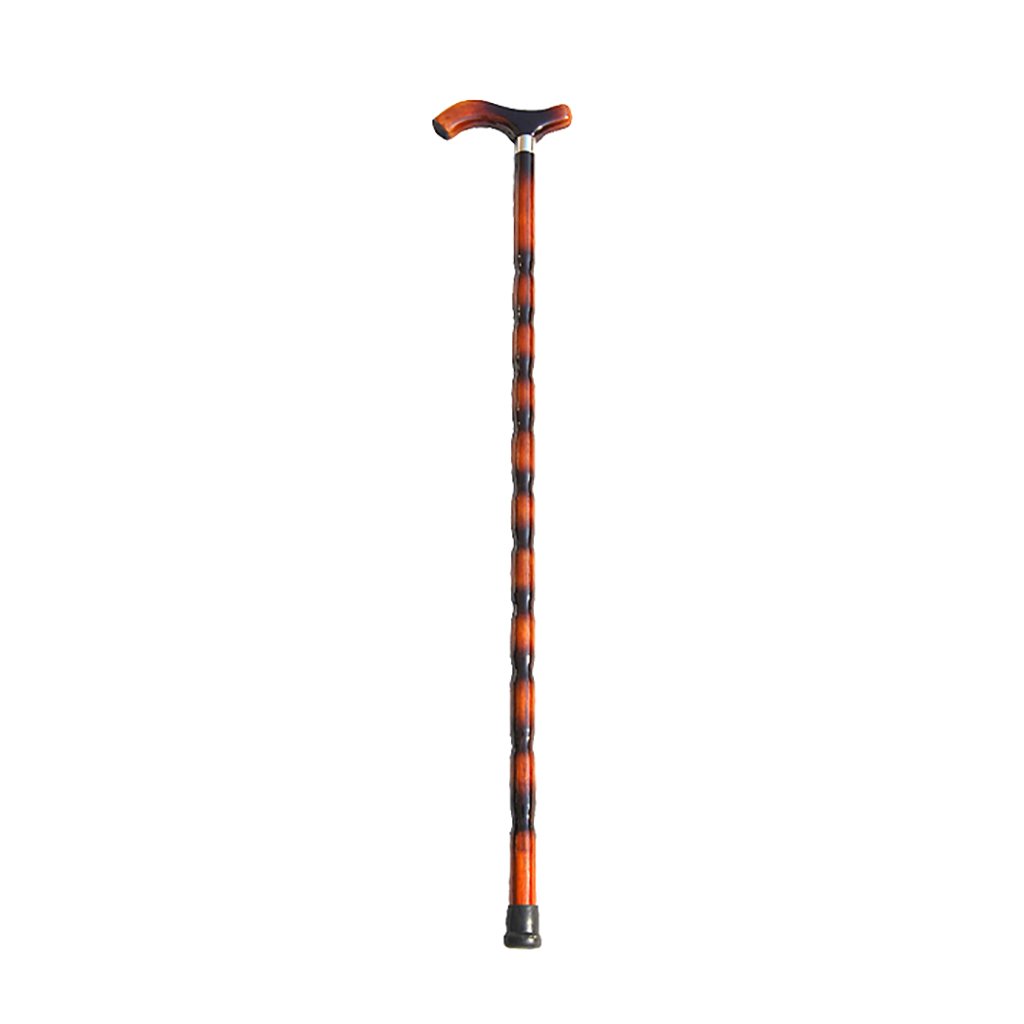 Drewniane laski Laski dla osób starszych Kule Kije T-ręce Chodziki dla osób starszych Artykuły Długość 96,5 cm Łatwe do skrócenia Pomoc w poruszaniu się dla osób starszych, seniorów i osób