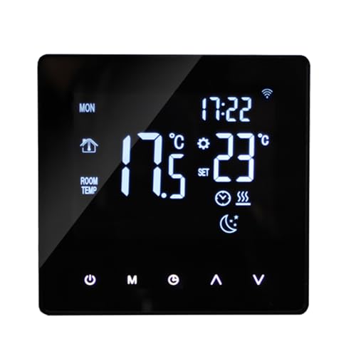 Wi-Fi Smart Thermostat Temperature Controller for Electric Heatin...