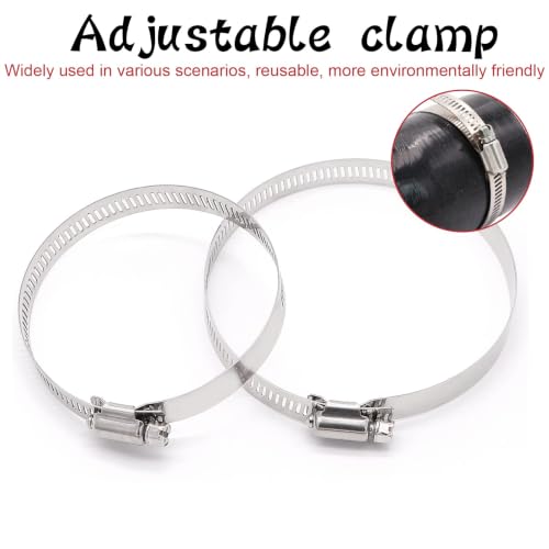 Image of 45 Degree 3 to 3-1 /2 inch(76-89mm) Silicone Reducer Coupler Hose,4-Ply Reinforced,Length 4inch(102mm) with 2PCS Clamps Turbo /Intercooler /Intake Piping Reducer