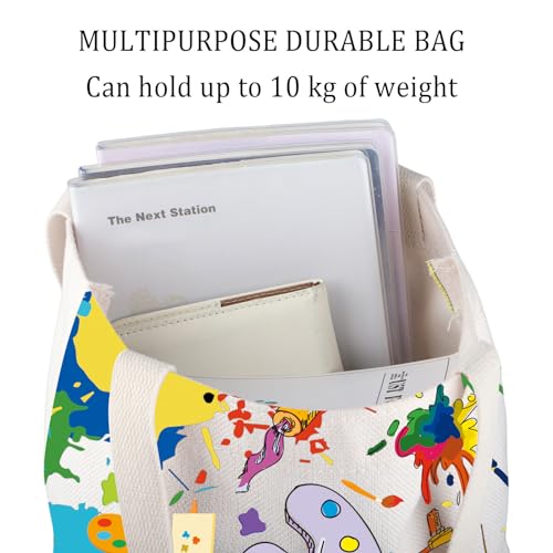 Bolso tote para artistas pintores miniatura 6