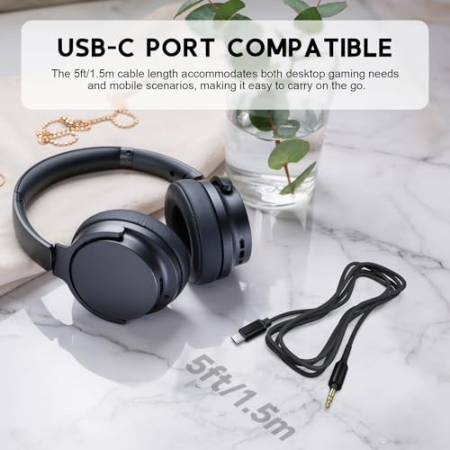 Cable USB-C a Jack 3.5mm para audífonos Sony, 1.5 m miniatura 6