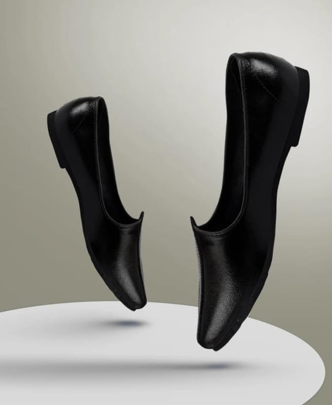 Image of Ekaaya Men's Leather Ethnic Mojari Jutti | Punjabi Rajasthani Jodhpuri Desi Jalsa Shoes