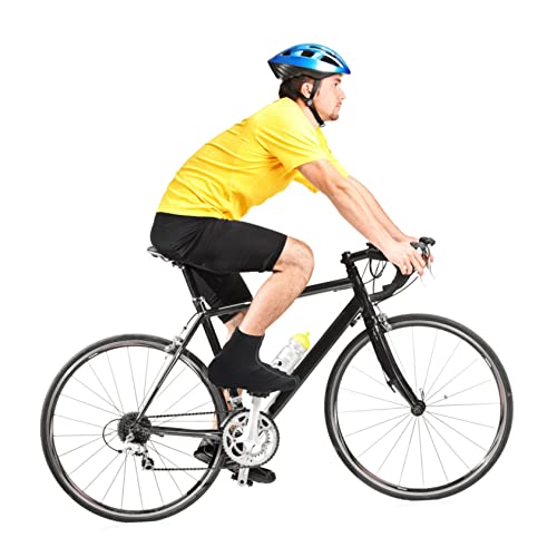 Couvre-chaussures de cyclisme extérieur zippés confortables et durables - 2