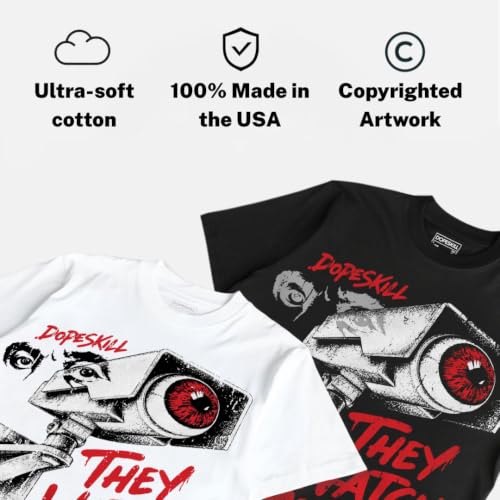 Image of DopeSkill Graphic Tee Streetwear Hip Hop Hypebeast Unisex T-Shirt Sneaker Colour Matching Shirts Rapper Mouth