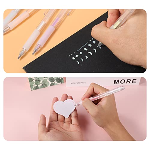 6Pcs Quick Dry Glue Pens With Refill And Pen Case, Colorful Sticky Glue Glue Pens Push-Type Dispensing Pens Set For Kids Scrapbooking Fabric Card Making And Crafts #TOP4