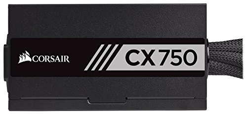 Image of Corsair CX Series CX750 ATX /EPS 80+ Bronze 750W Power Supply Unit - Black