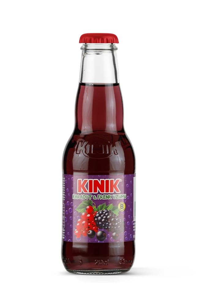 Kınık Extra B Vitaminli Karadut & Frenk Üzümü Aromalı Maden Suyu 6 x 200 ml