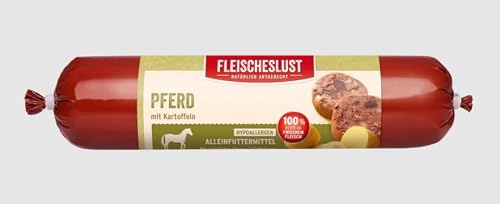 Fleischeslust Hundefutter Pferd mit Kartoffeln 5er Pack