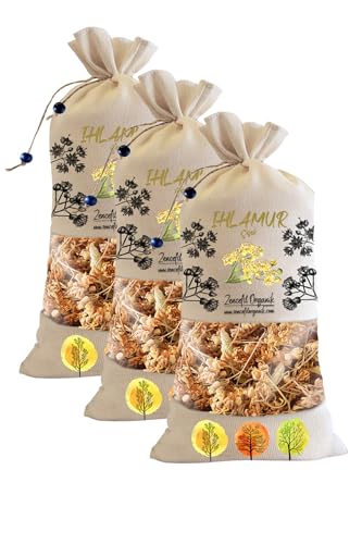 3 Adet Bez Torba Çiçek Ihlamur 140 g. X 3 Ad. Yeni Mahsül Saf Çiçek Ihlamur