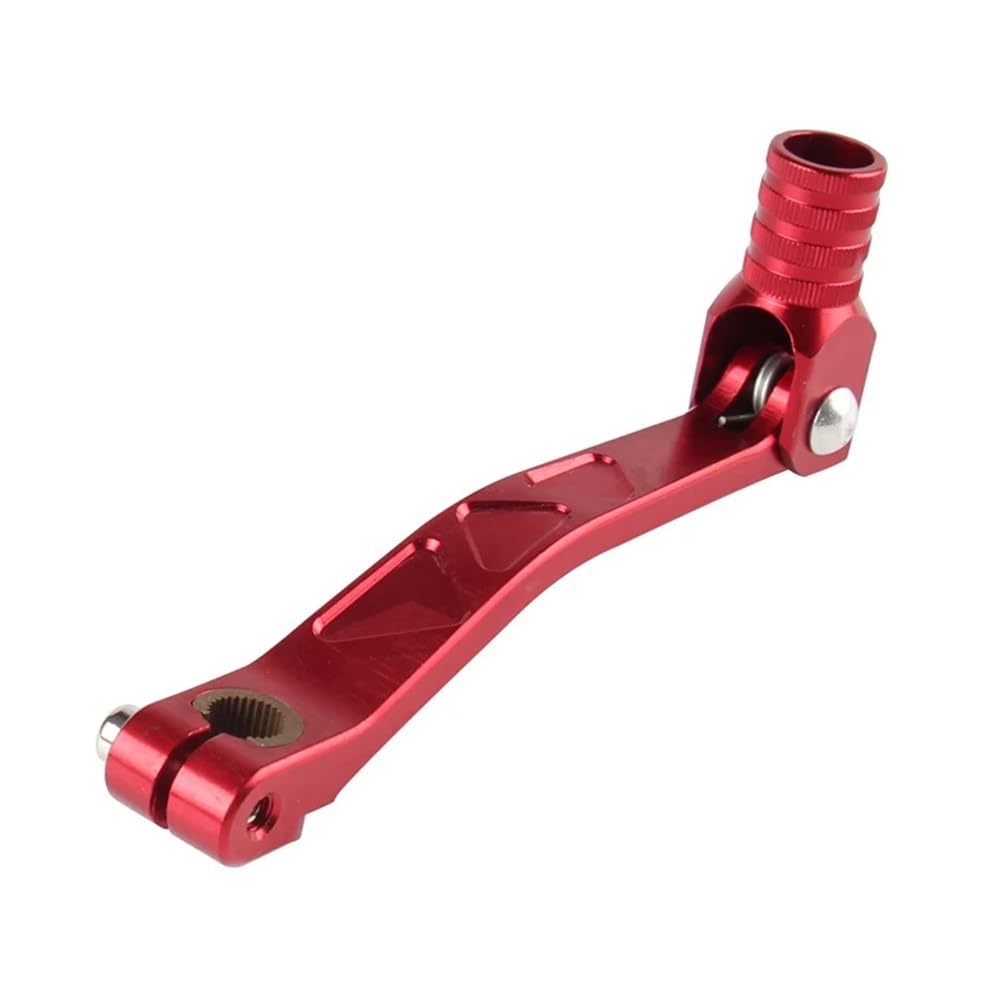Yibhj3e Red Gear Shift Lever Motorcycle Cnc Aluminum Folding Gear Shift Lever Dirt Bike Pit Bikes For Xr50cc Crf50cc 70Cc 110Cc 125Cc
