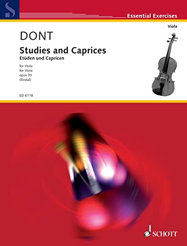  Studies and Caprices: for Viola (Essential Exercises) (English Edition)