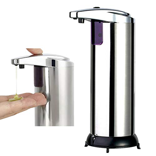 jiading Touchless Stainless Steel Handsfree Automatic IR Sensor Soap Liquid Dispenser Cover