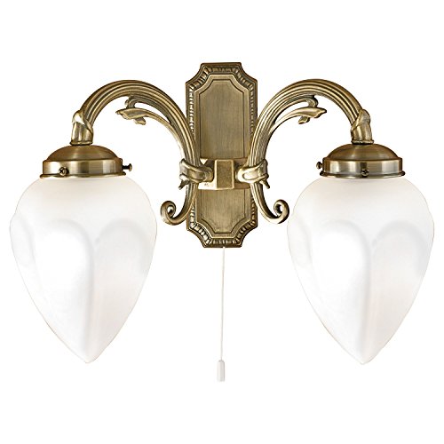 Preisvergleich Produktbild EGLO IMPERIAL Wandleuchte, Metallguss, E14, 40 W, brüniert