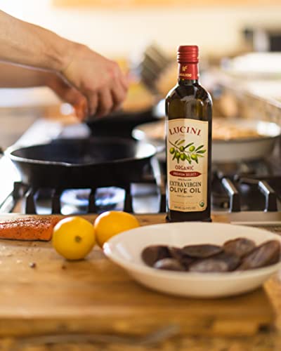 Lucini, Extra Virgin Olive Oil Collection (Premium Select Organic, 500 mL (Pack of 2))