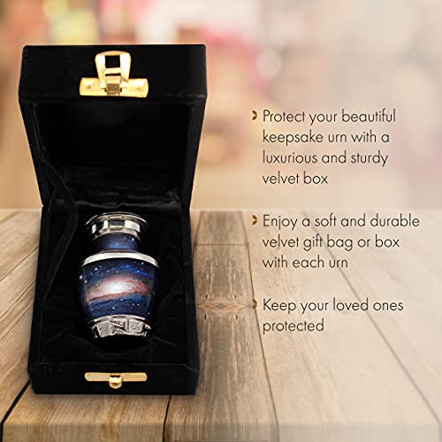 Image of Cosmic Galaxy Cremation Urns for Human Ashes Adult Female Urns for Ashes