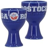 Maße: ca. 7,5 cm hoch F.C. Hansa Rostock Eierbecher Mauer (2er-Set)