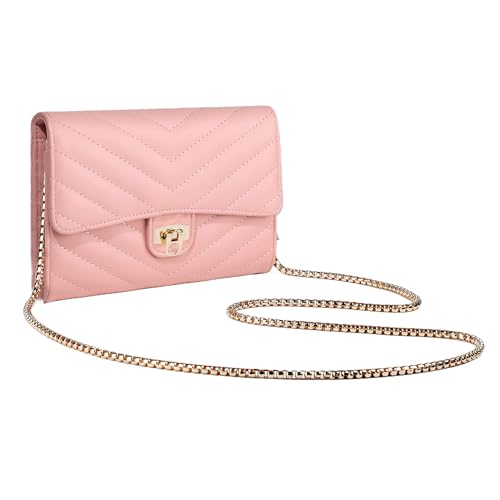 Image of YAZEKOUS Crossbody Bags Small Purse for Women Leather Phone Clutch Purses